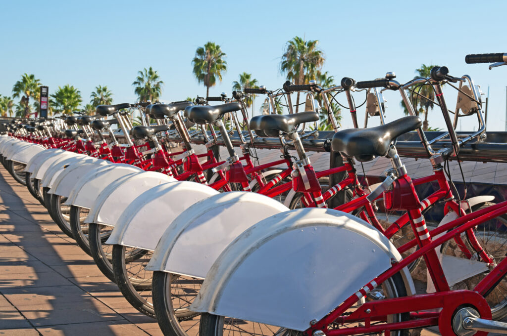 Bikes for Rent in Barcelona – Spain.
